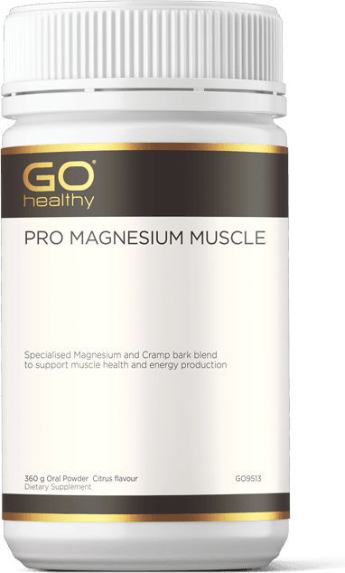 Go Healthy PRO MAGNESUIM MUSCLE 360 gm powder citrus