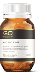 Go Healthy PRO ZINC FORTE 30 Vcaps