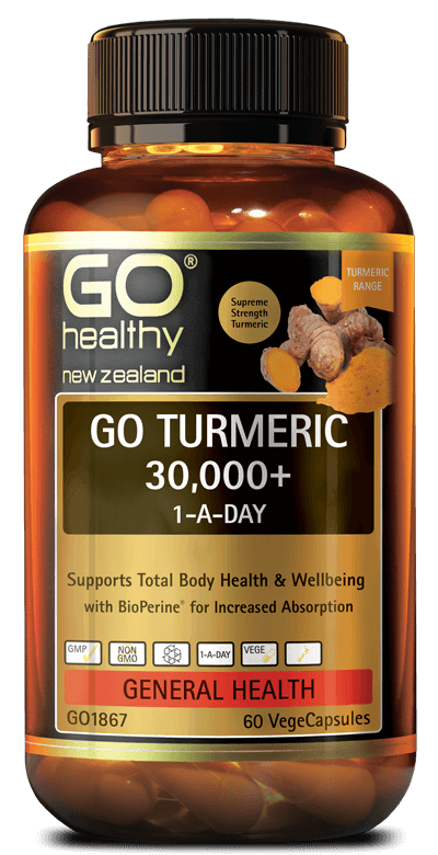 GO Healthy Go Turmeric 30,000+ 1-A-DAY 60 capsules