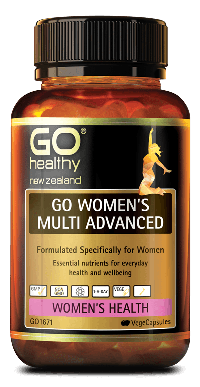 Go Healthy Go Women's Multi Advanced 120 vege capsules