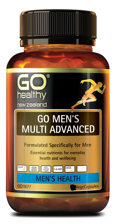 Go Healthy Go Men's Multi Advanced 120 vege capsules