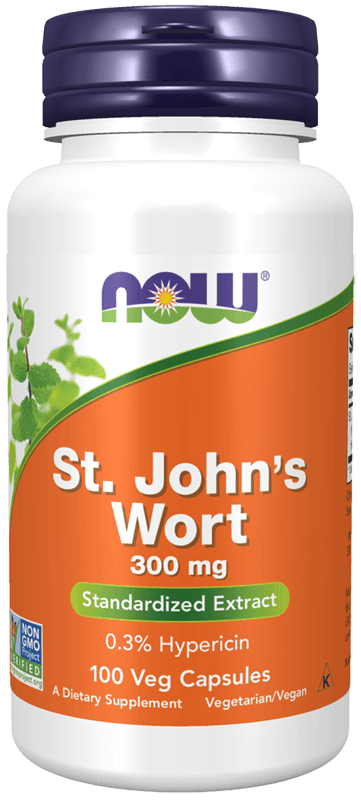 now St John's Wort 300mg 100 Veg Capsules