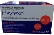 HAYFEXO TABS 180MG 70