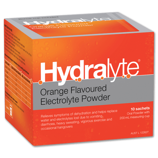 Hydralyte 10 sachets Orange flavour