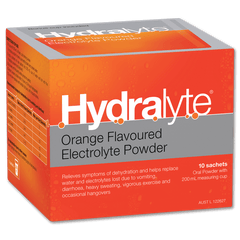 Hydralyte 10 sachets Orange flavour