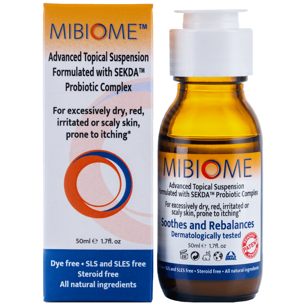 MiBiome 50ml &ndash; psoriasis, eczema, itch