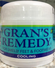 Grans Remedy for smelly feet & footwear Cooling 50 gm - DominionRoadPharmacy