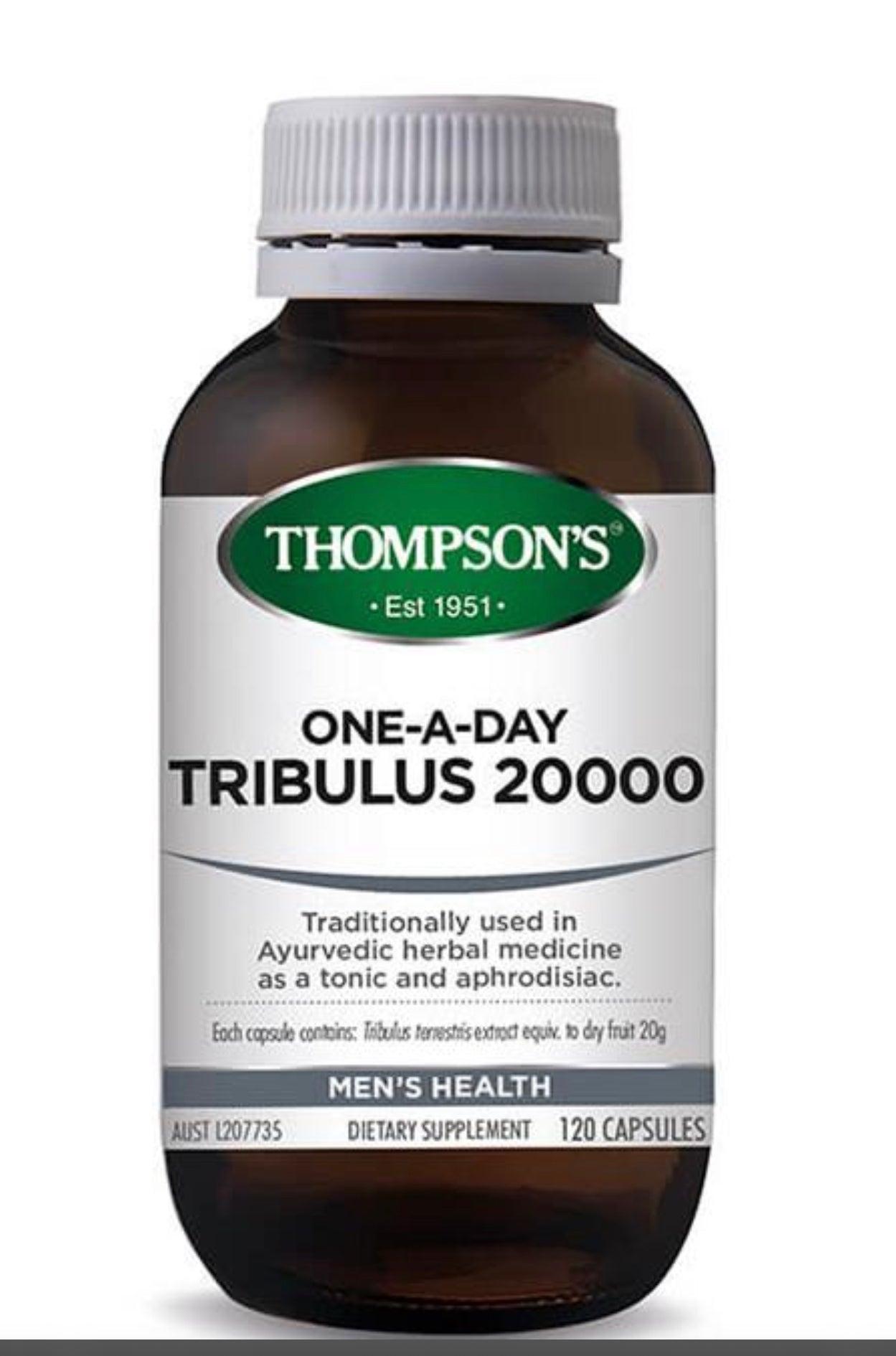 Thompson&rsquo;s Tribulus 20000mg 120 capsules