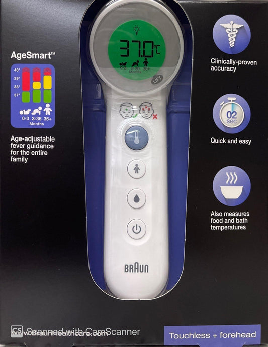 Braun touchless + forehead thermometer BNT400