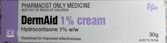 Dermaid 1% Hydrocortisone cream 30 gm