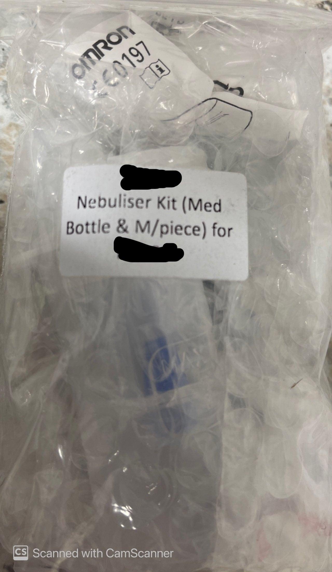 Omron NEC 803 Nebuliser kit( Med bottle &amp; M/piece)