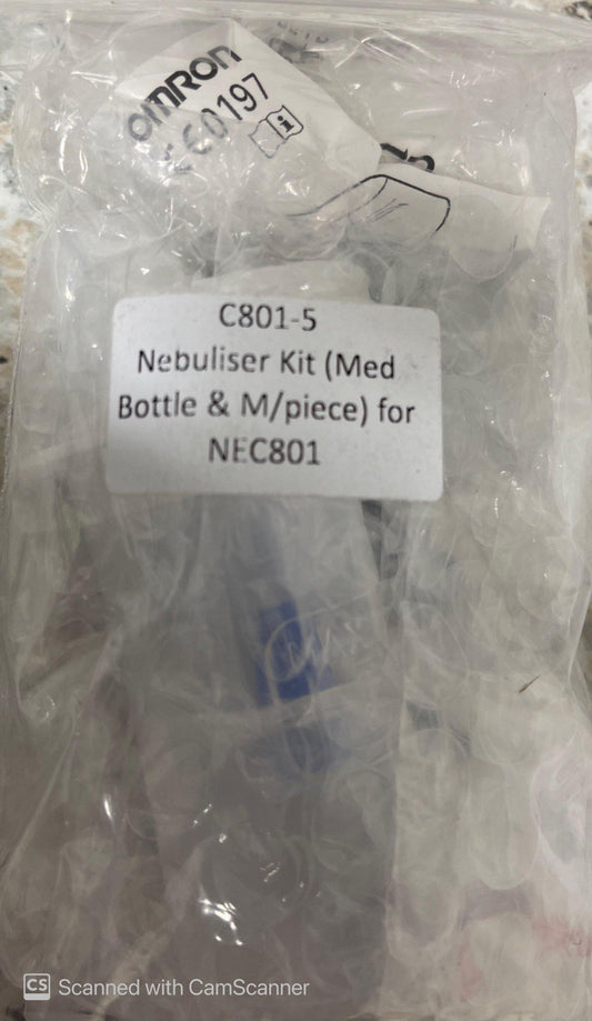 Omron NEC 801 Nebuliser kit( Med bottle &amp; M/piece)