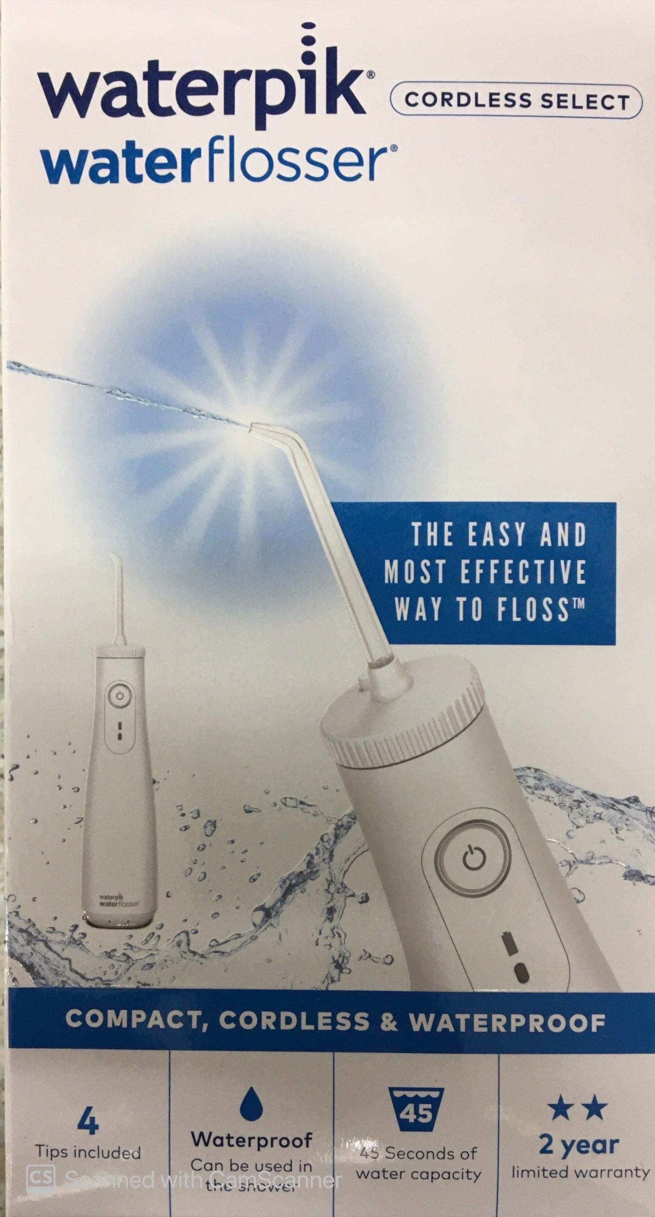 Waterpik Waterflosser Cordless Select White