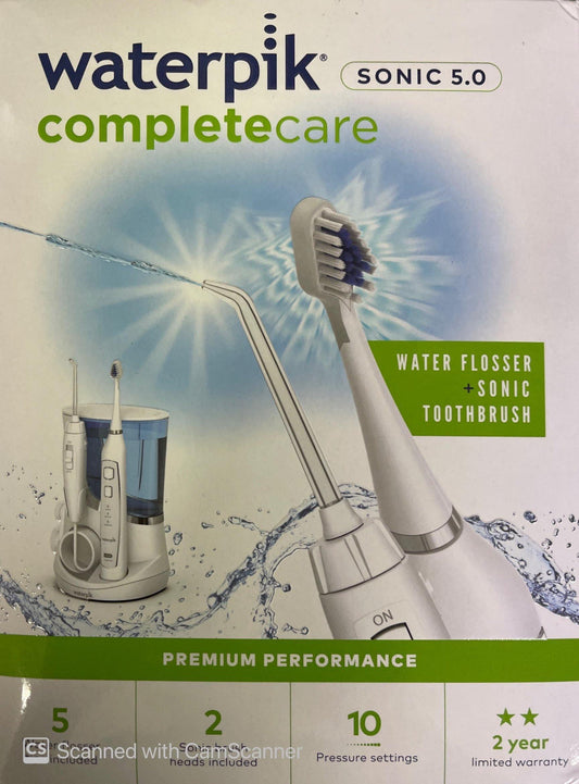 Waterpik complete care 5.0 water flosser &amp; sonic tooth brush