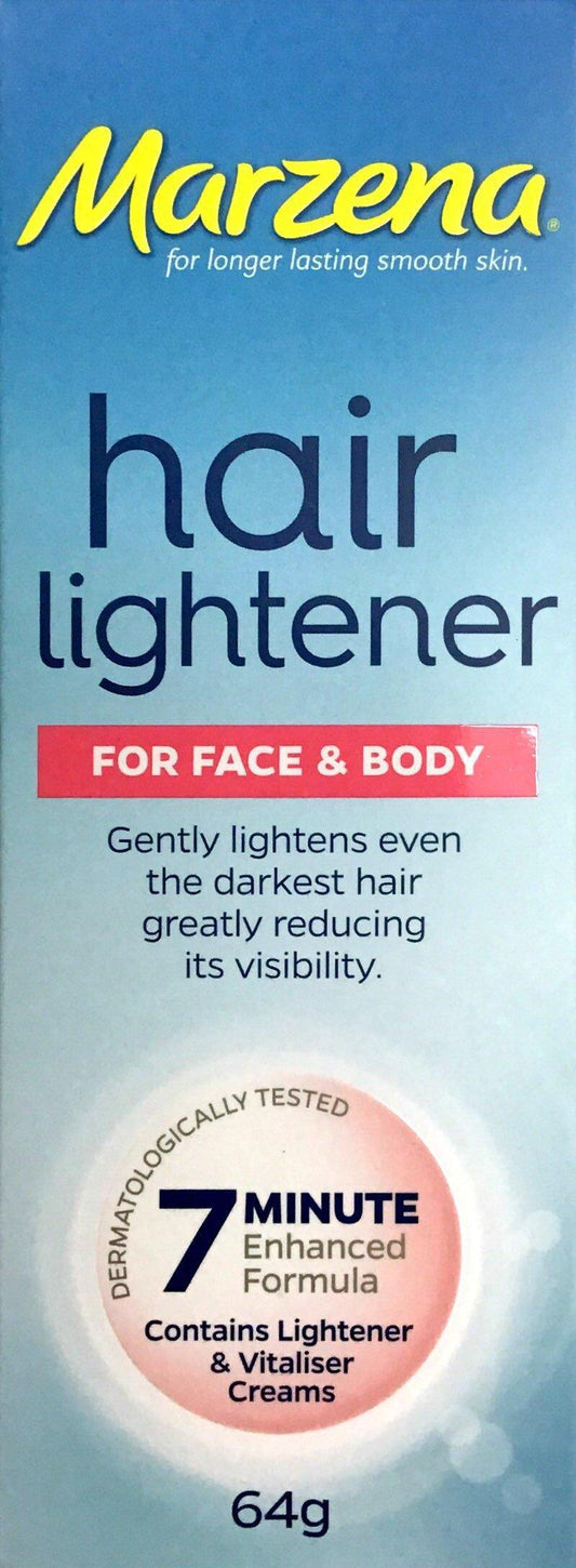 Marzena Hair Lightener for Face &amp; Body 7 minutes Enhanced formula Cream 64 g