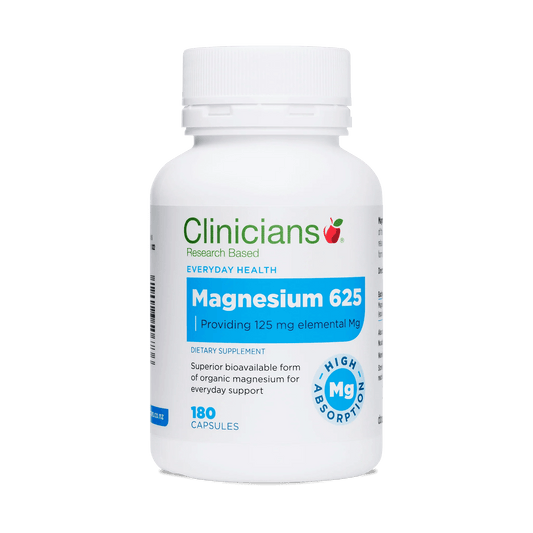 Clinicians Magnesium 625 180caps