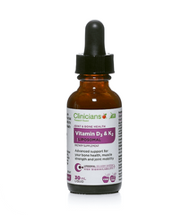 Clinicians Vitamin D3 &amp; K2 Liposomal 30ml