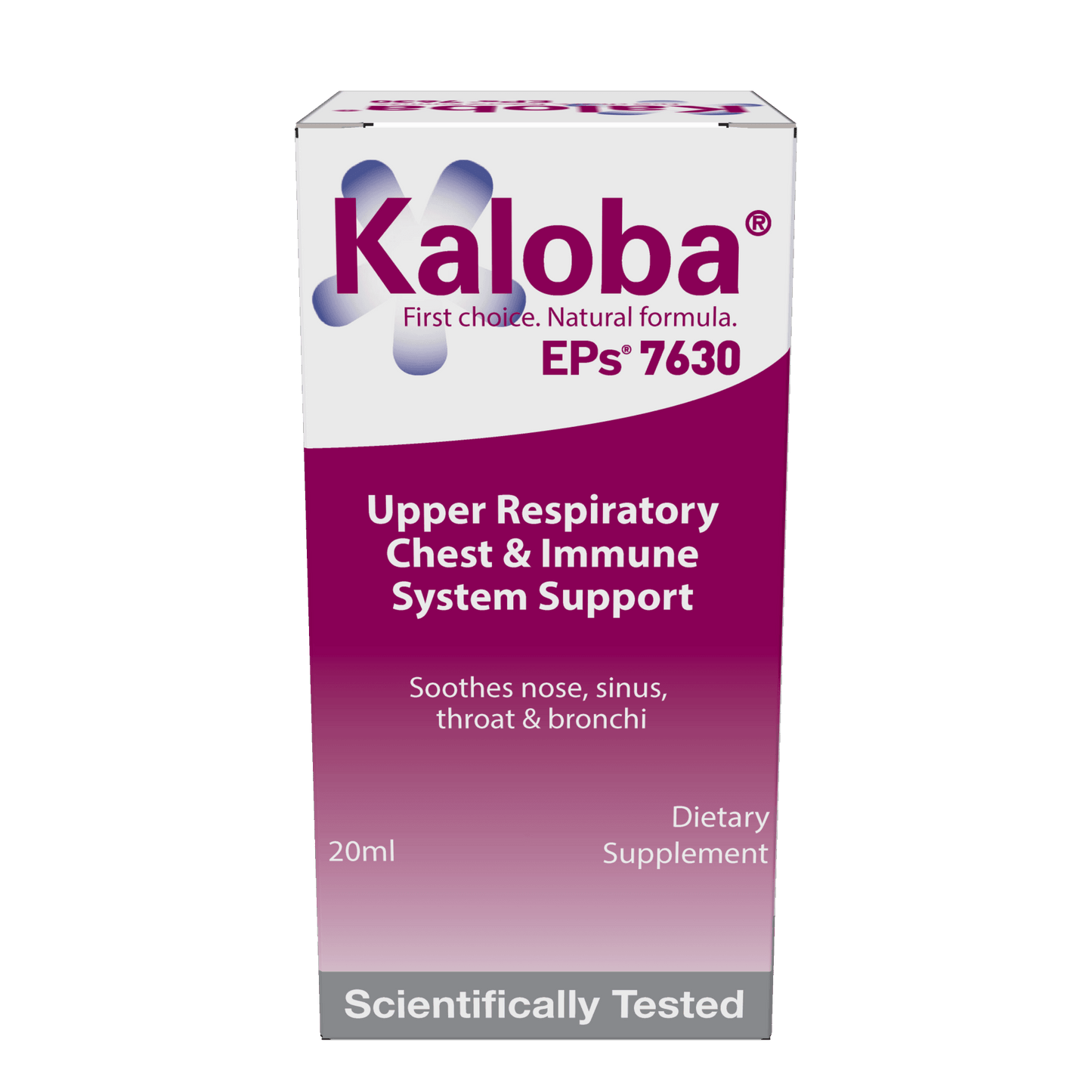 Kaloba EPs 7630 Upper Respiratory Chest &amp; Immune System Support 20ml