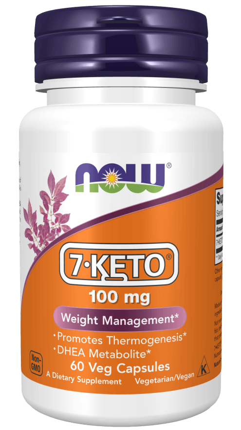 now 7 Keto 100mg 60 veg capsules