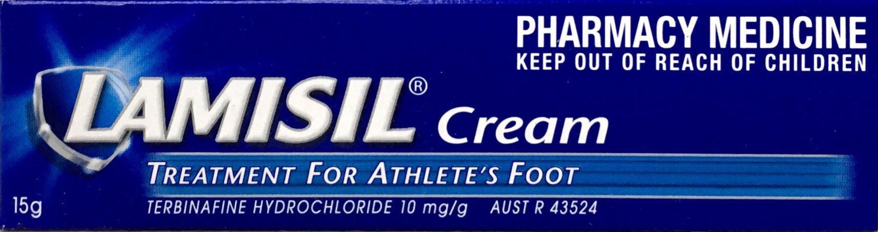 Lamisil Antifungal Athletes Foot Cream 1% 15gm-Pharmacy Medicine - DominionRoadPharmacy