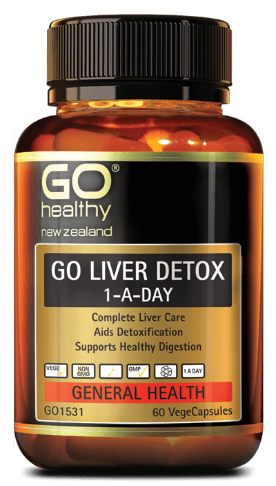 Go Healthy Go Liver Detox 1-A-Day 60 Capsules - DominionRoadPharmacy