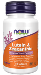 now Lutein &amp; Zeaxanthin 60 Softgels