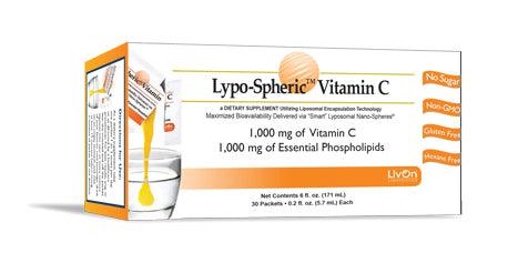 Lypo Spheric Vitamin C 1000mg 30 Packets - DominionRoadPharmacy