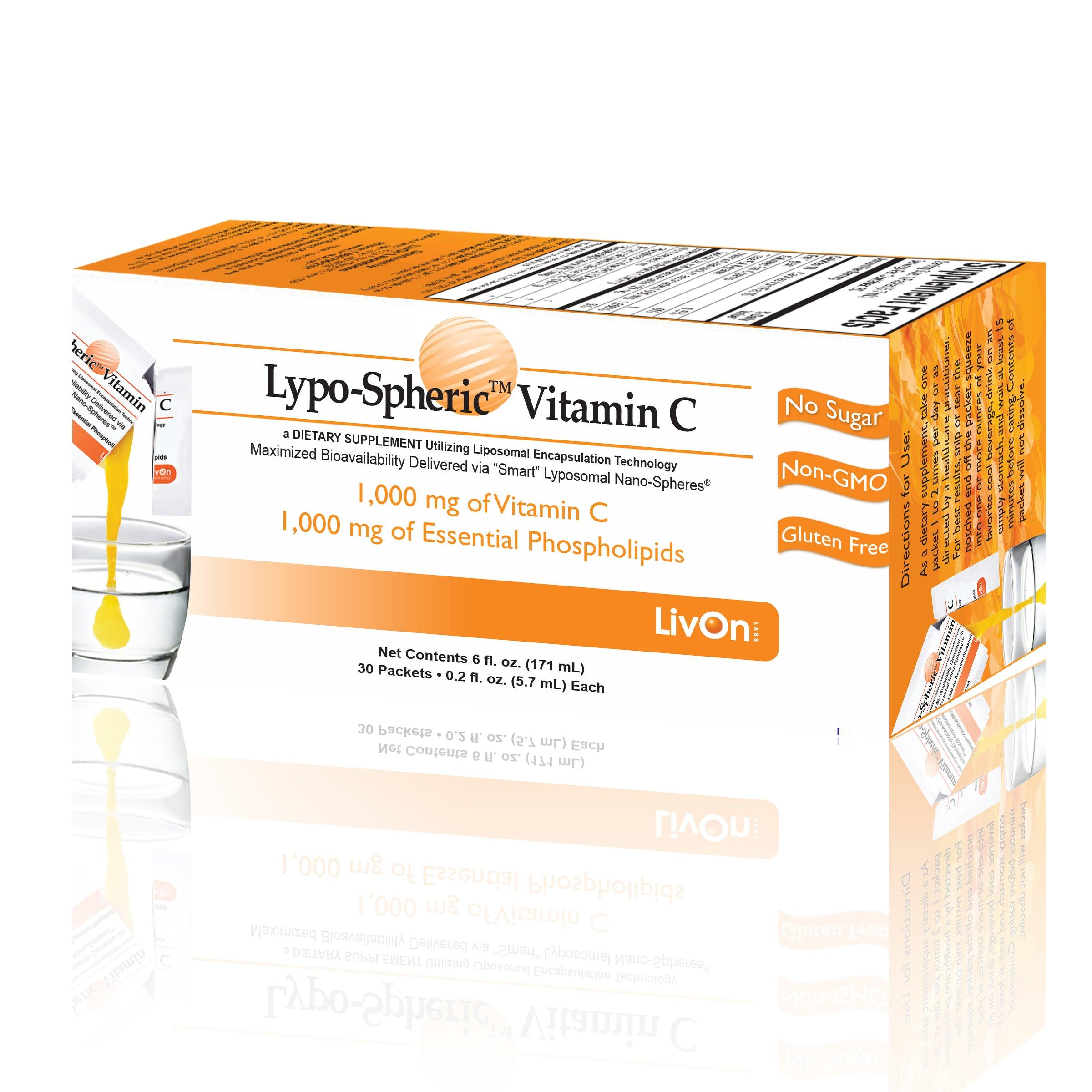 Lypo Spheric Vitamin C 1000mg 30 Packets – DominionRoadPharmacy