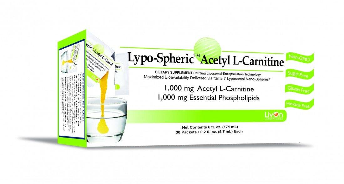 Lypospheric Acetyl L carnitine 30 sachets
