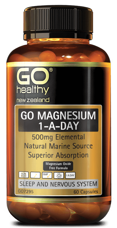 Go Healthy Go Magnesium 1-A-Day 60 Capsules - DominionRoadPharmacy