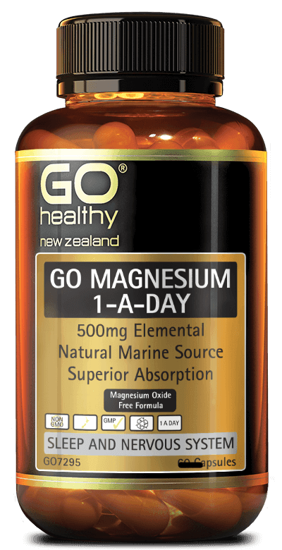Go Healthy Go Magnesium 1-A-Day 60 Capsules - DominionRoadPharmacy
