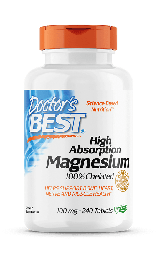 Doctor's Best High Absorption Magnesium Capsules 240