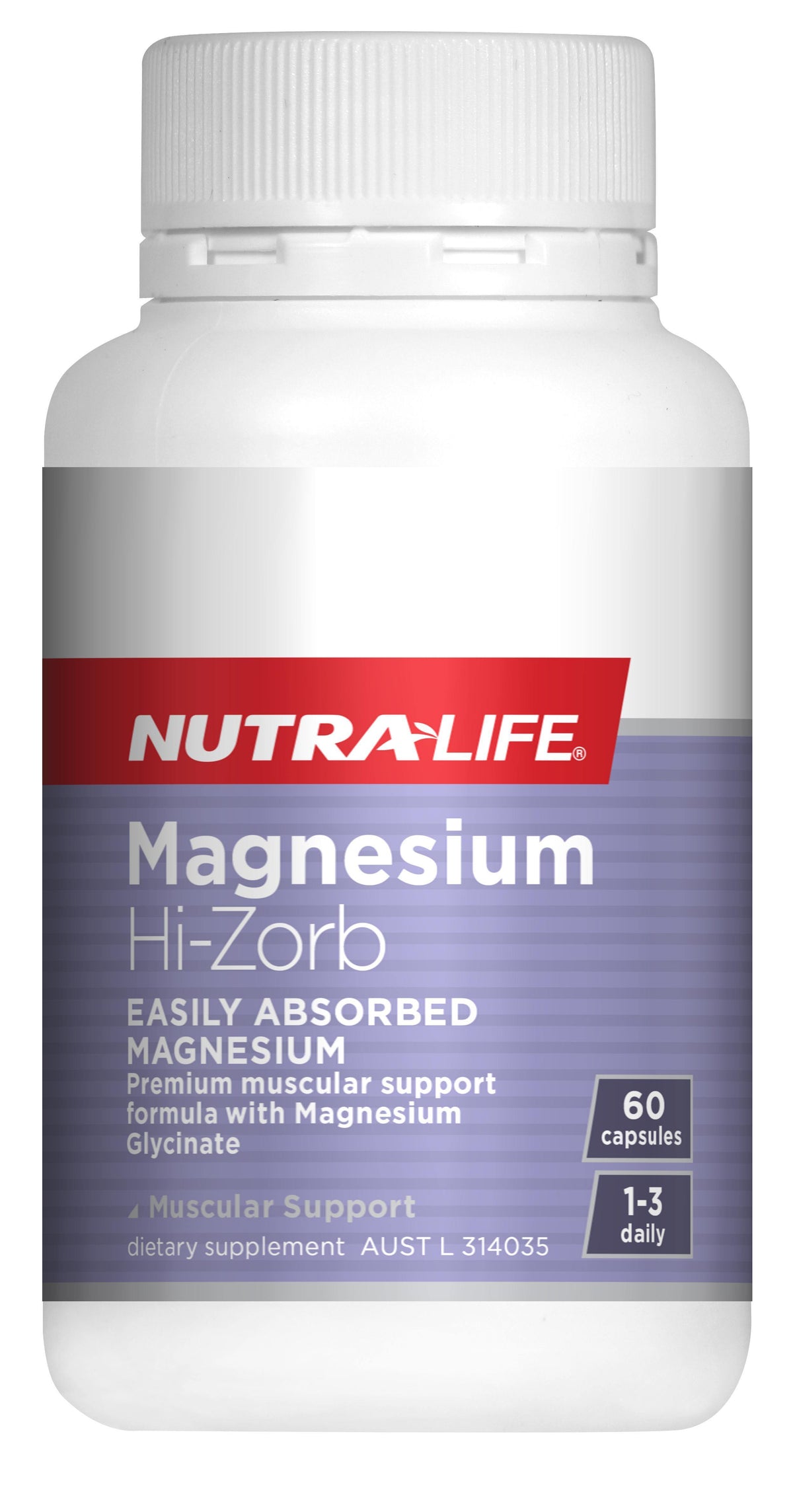 Nutralife Magnesium Hi-Zorb 60 Capsules