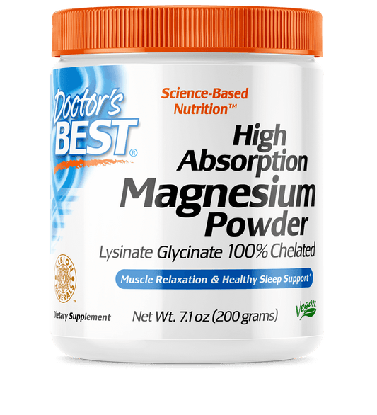 Doctor's Best High Absorption Magnesium Powder 200gm