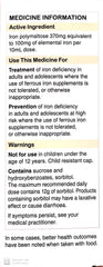 Maltofer Syrup 150 ml Iron Polymaltose for iron deficiency