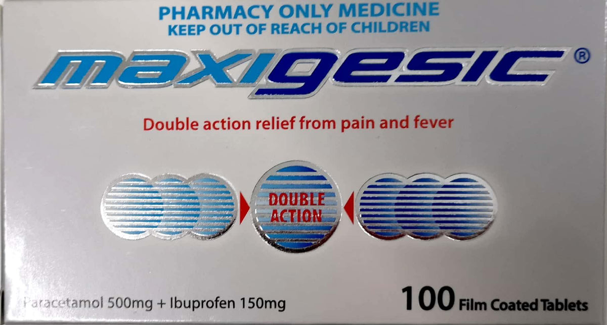 Maxigesic tablets- Qty restriction applies