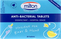 Milton anti bacterial tablets 30