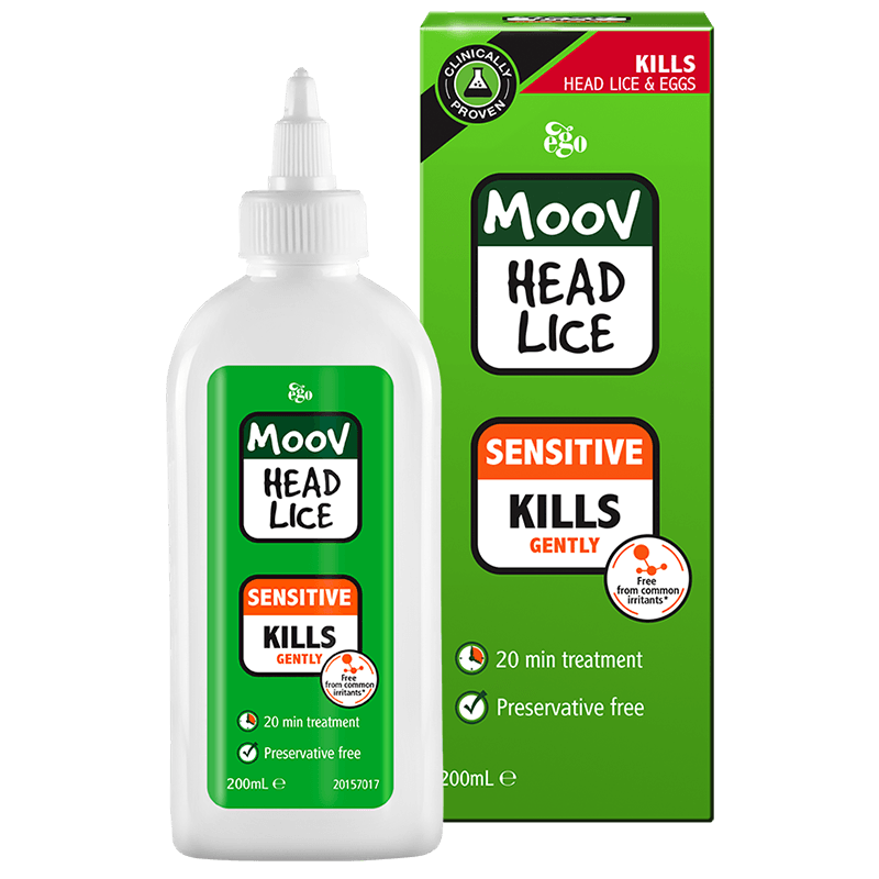 Ego Moov Head Lice Sensitive 200ml - DominionRoadPharmacy
