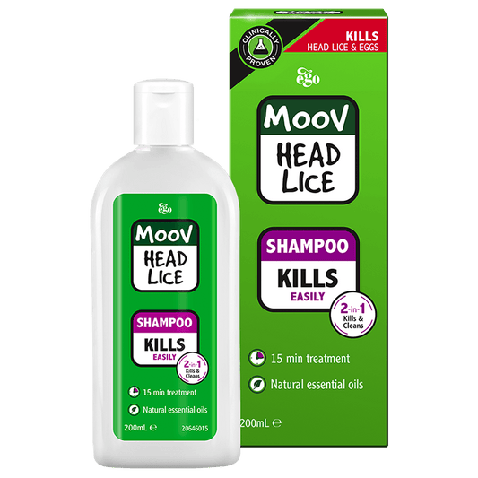 Ego Moov Head Lice Shampoo 200ml - DominionRoadPharmacy