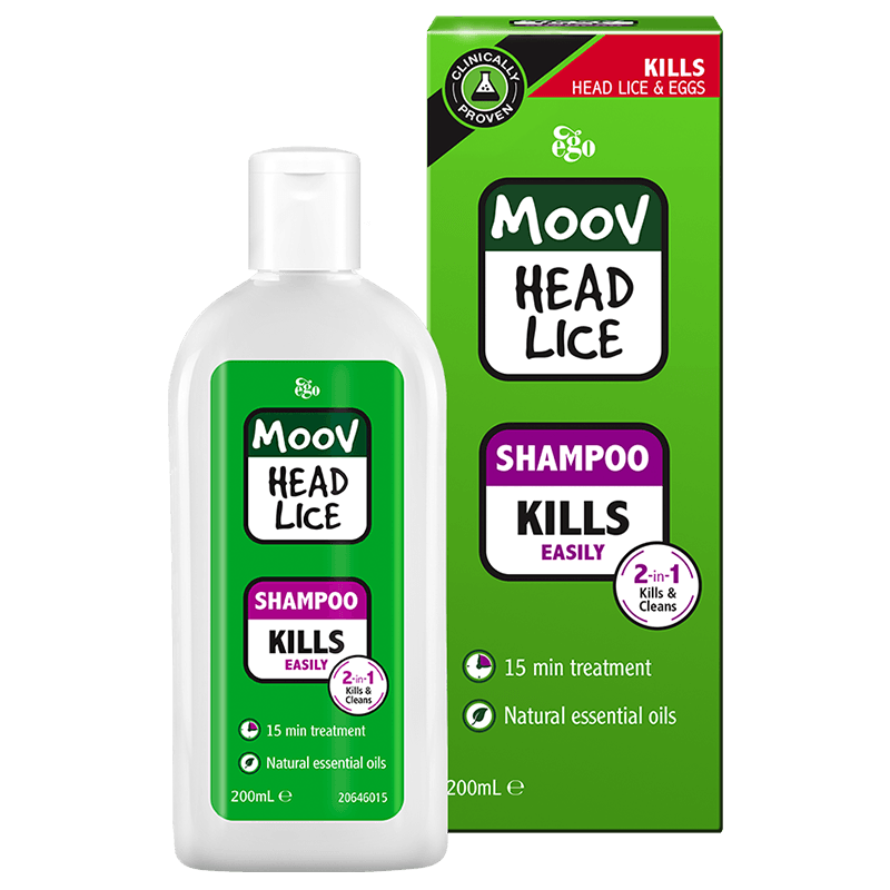 Ego Moov Head Lice Shampoo 200ml20.80 NZD DominionRoadPharmacy