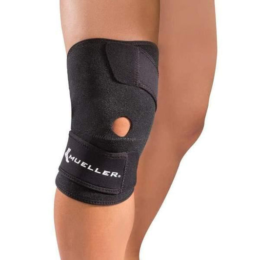 Mueller Wrap Around Knee One Size Fits All - DominionRoadPharmacy