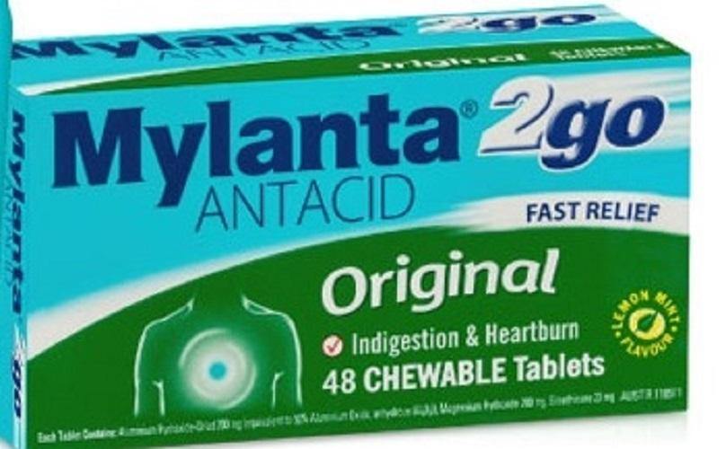 Mylanta 2Go Original 48 Chewable Tablets