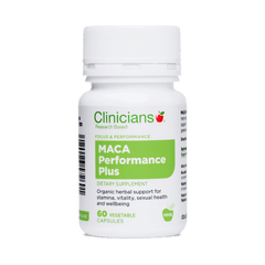 Clinicians MACA Performance  Plus 60 Vege Caps