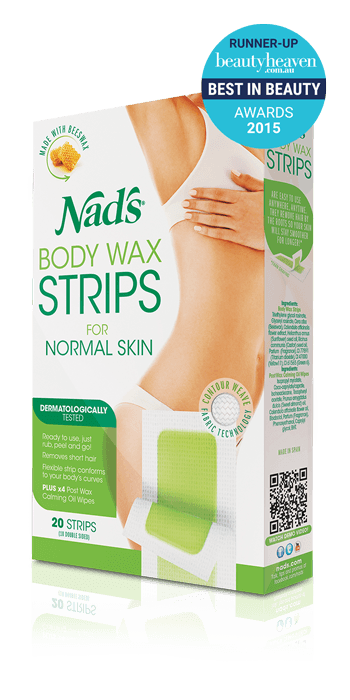 Nads Body Wax Strips 20