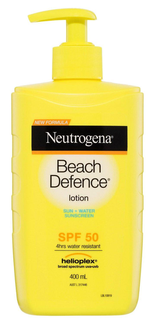 Neutrogena Beach Defence Sunscreen Lotion SPF 50 400mL