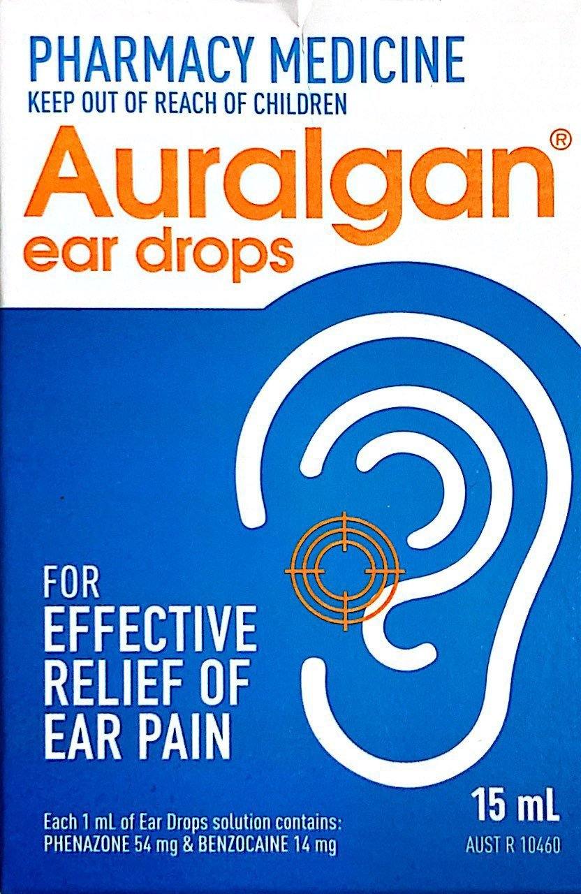 Auralgan Ear Drops 15mL DominionRoadPharmacy