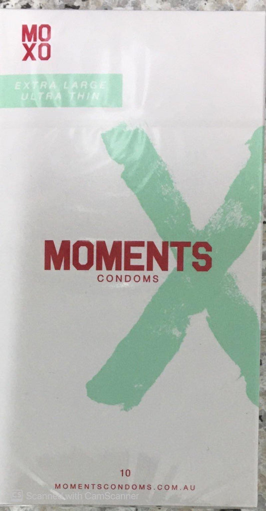 Moments Condoms Extra Large Ultra Thin 10 Pack