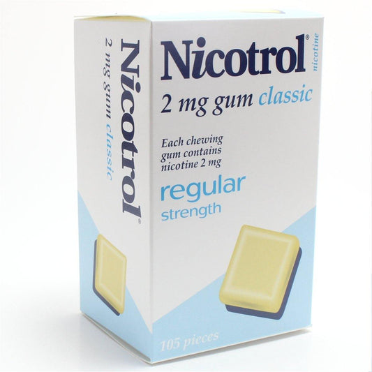 Nicotrol Nicotine Gum 2mg Classic