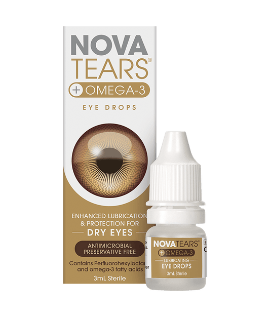 NovaTears&reg; + Omega-3 for dry eyes 3 ml