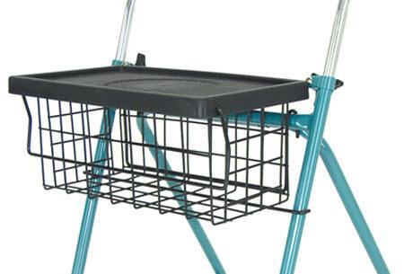 Pacer Basket and tray for walking frame